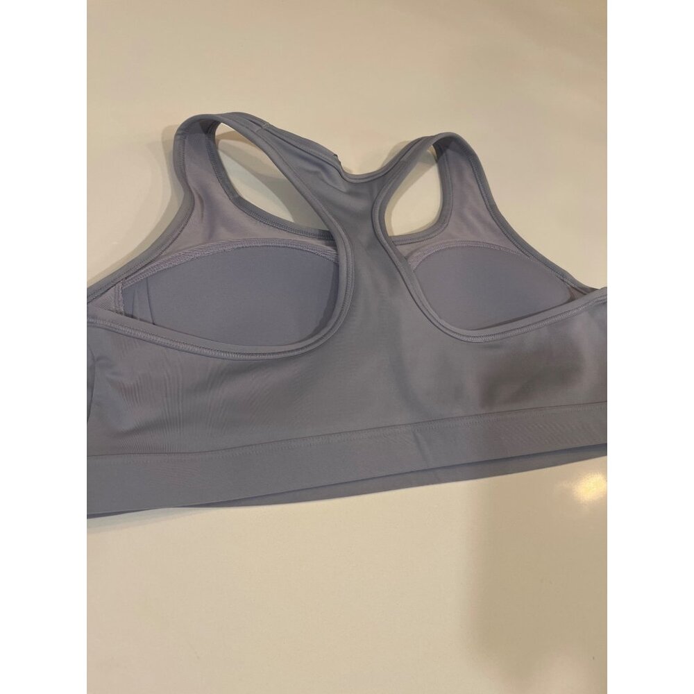 Nike Dri-Fit XL Sports Bra Racerback Gray Jordan Logo - Picture 3 of 6